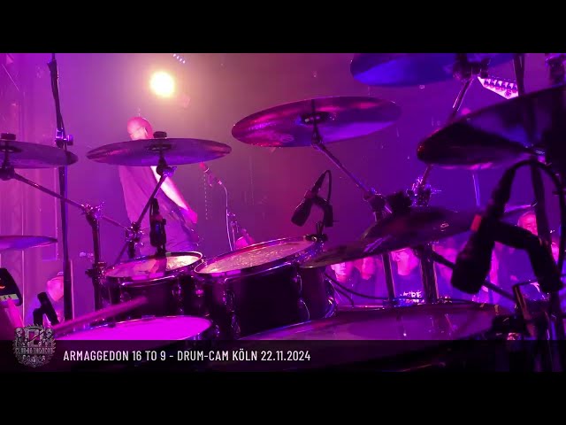 Parasite Inc. - Drum-Cam Armageddon in 16 to 9 -  22.11.2024 Köln (Club of the Dead 'Bootleg')