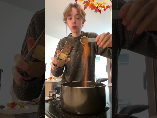 Making apple possets #shorts