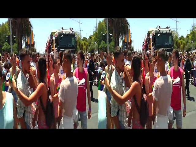 Tel Aviv Pride Parade in 3d - QooCam EGO - no edit 02