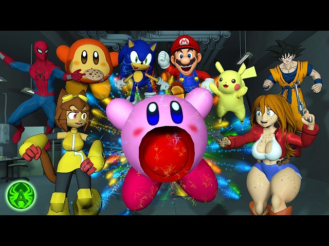 Kirby Eats Volume 3 Compilation | GMOD Funny Moments!