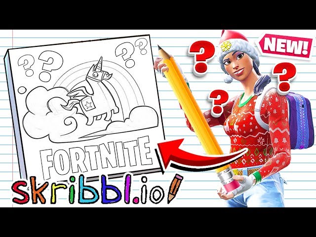 DRAWING Fortnite! Watch Me Art! (skribbl.io)