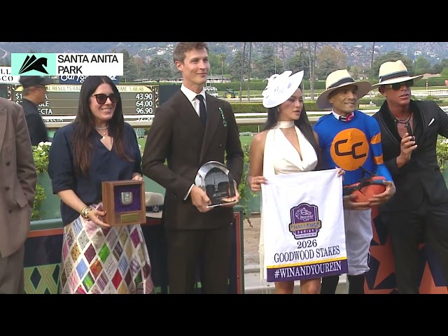 Forged Steel Wins the Goodwood Stakes on Saturday, September 26 at Santa Anita Park