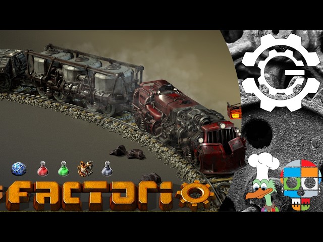 New, Noob, Novice, 3 player Factrorio [Part 03] I ❤ Trains, but only a normal amount, not too much.