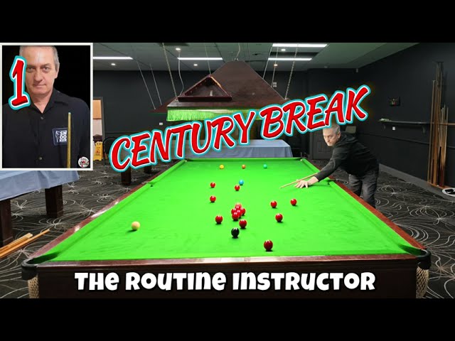 How to Build a Century Break: Solo Practice Routine