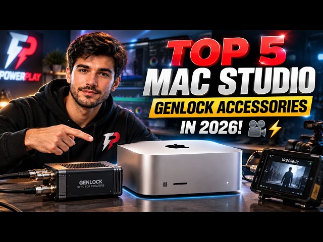 Top 5 Mac Studio Genlock Accessories In 2026! 🎥⚡