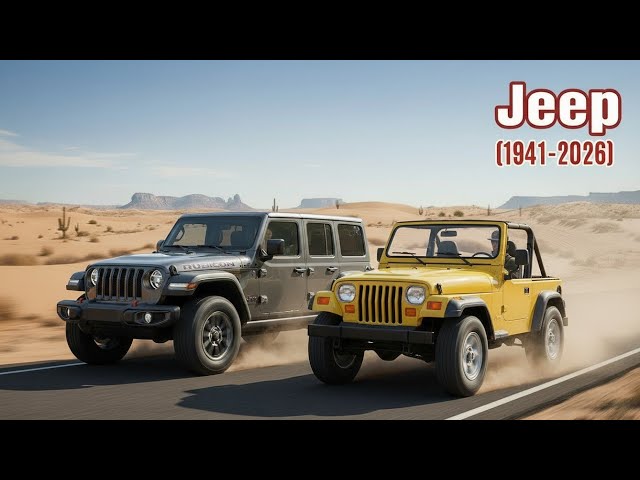 Jeep Evolution 1941-2025