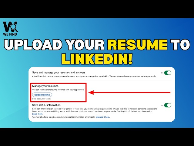 How to Upload Your Resume on LinkedIn (Step-by-Step Tutorial 2026)