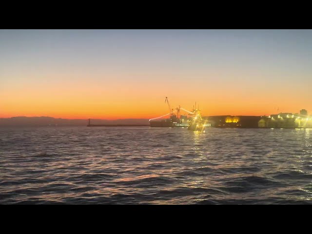 THESSALONIKI IN NOVEMBER #sunset #thessaloniki #greece #shortvideo
