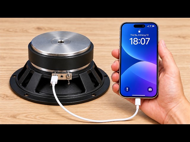 Connect a Speaker to Your Phone and Discover an Amazing DIY Trick 😱 | Creation Hack