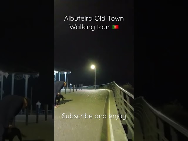 Old Town Albufeira Algarve #beachwalk #walking #portugal #walkingtour #algarve #4k