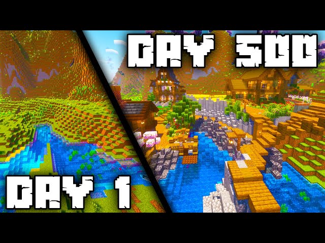 500 Days Of Cozy Minecraft Forever World. (Survival Lets Play)