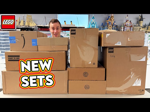 NEW LEGO SETS UNBOXED! August 2025