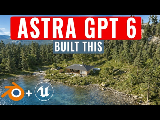 I Tested GPT Astra for 3D Modeling - This is Getting Serious