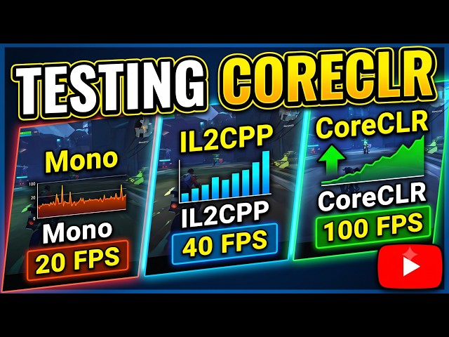 Unity CoreCLR TESTED! 20x Performance Increase for YOUR Projects!