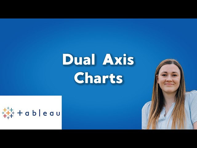 Create a Dual Axis Chart in Tableau | What is a Dual Axis Chart? | Tableau Tutorials for Beginners