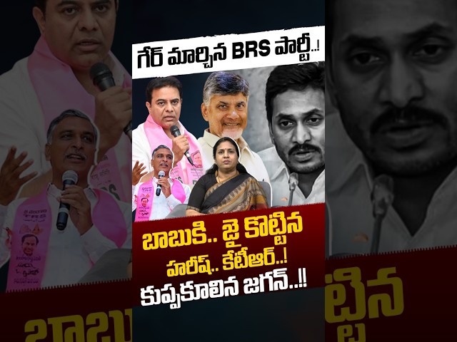 BRS Big Shock To YS Jagan: బాబుకి.. జై కొట్టిన హరీష్.. కేటీఆర్ | KTR & Harish Rao | Nethra Tv Telugu