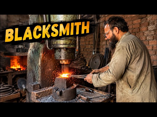 100 Years Old Lohar Factory 🔥 | Young Men Forging Like Masters