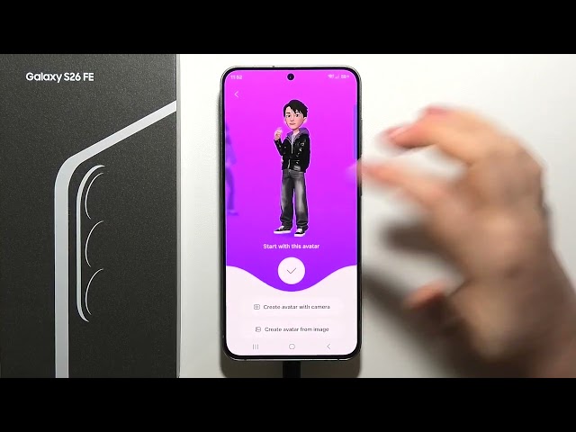 SAMSUNG Galaxy S26 FE: How To Create Galaxy Avatar