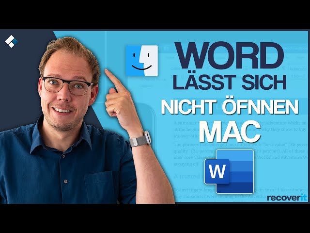Microsoft Word lässt sich nicht öffnen | Mac-Tipps