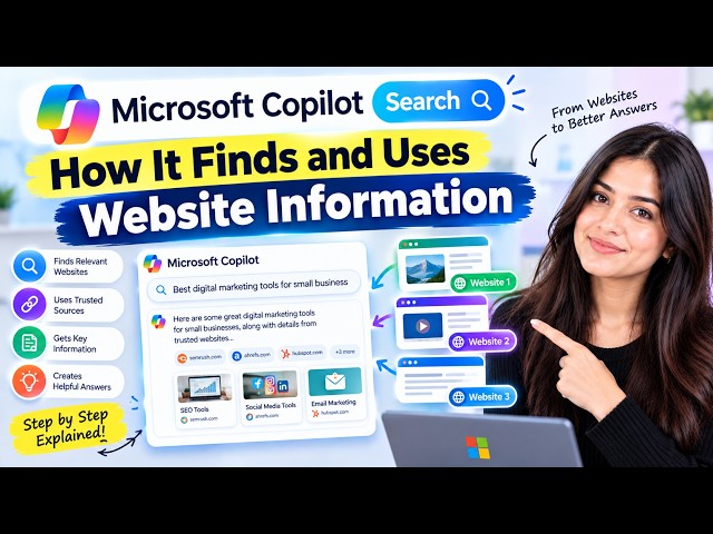 How Microsoft Copilot Search Finds Uses Website Information - AI SEO 2026 Full Tutorial #seo #aiseo