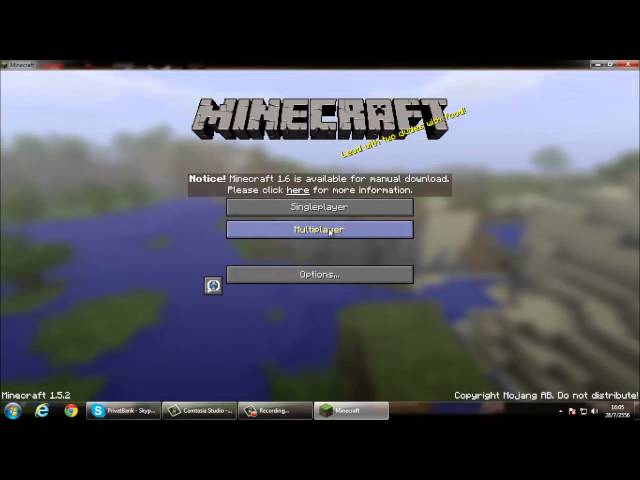 วิธีโหลดเกม Minecraft และวิธีเล่นออนไลน์
