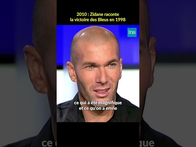 Zinédine Zidane reflects on Les Bleus' 1998 victory