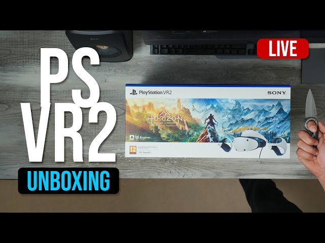 Playstation VR2 Unboxing - LIVE + Members Giveaway