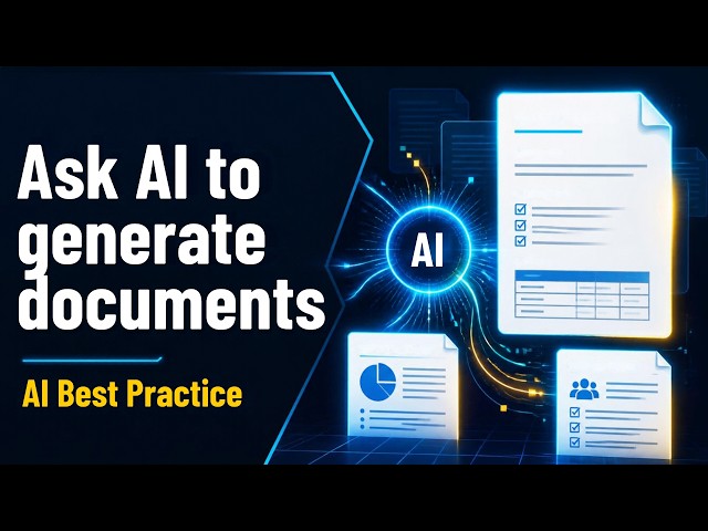 TAMIL ASK AI TO GENERATE DOCUMENTATION AI BEST PRACTICE README, API DOCS, ARCHITECTURE| InterviewDOT