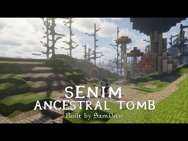 Senim Ancestral Tomb in Minecraft - Tamrielcraft build showcase