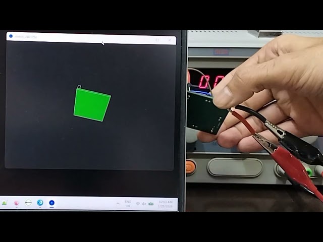 6-Axis IMU Sensor Fusion Demo | Accelerometer & Gyroscope (ICM-42670-P)