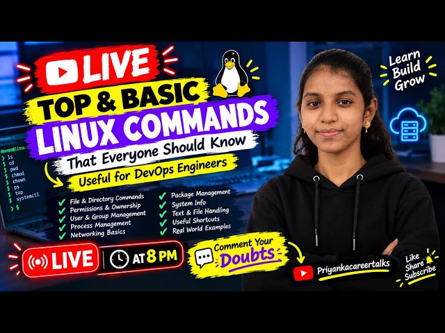 Linux commands for Beginners: Live Terminal Demo & Practical Cheat Sheet
