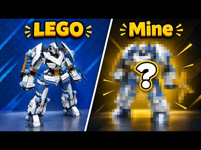 This is how I upgraded Zane's Titan mech! LEGO Ninjago MOC Build Guide