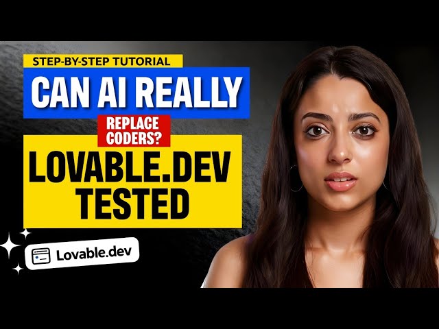 Turn Any Prompt Into a Website with Lovable.dev (No Coding!)