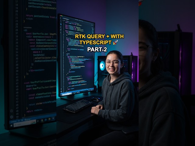 RTK Query with TypeScript: Part 2  🚀💻 #shorts #reactjs #rtk #coding