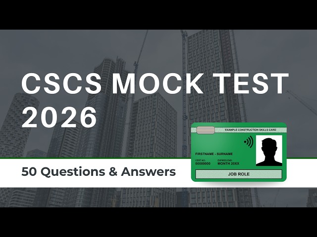 CSCS Mock Test 2026 | 50 Questions & Answers