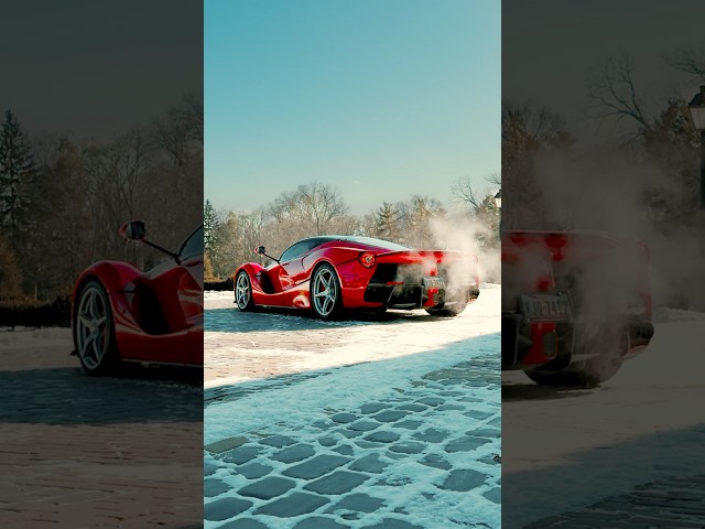 Ferraris Were Meant For The COLD 🥶