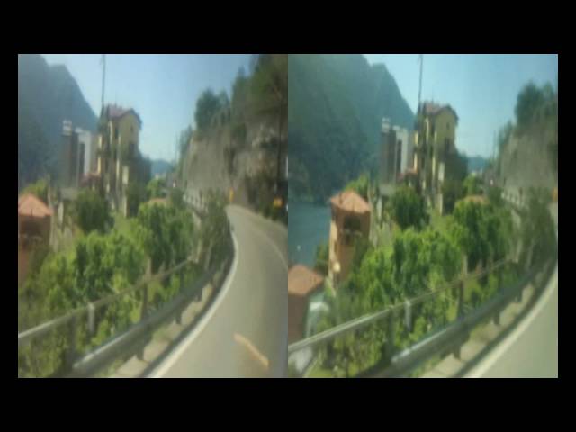 3D Anaglyph Panorama on Bus Menaggio Como Trip [by Sergio Conegliano]