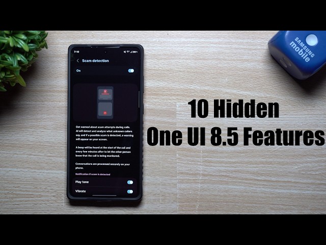 10 HIDDEN One UI 8.5 Features Samsung Didn't Make Obvious