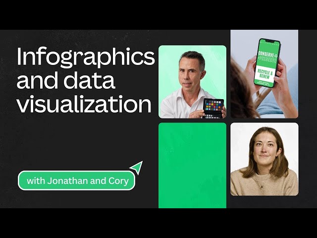 Storytelling with Data: Infographics and data visualization | Canva for Journalists Episode 5 of 6
