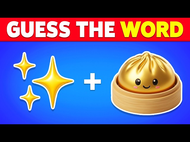 Guess The WORD By Emojis? 🤔💭✅ Popular Words 2026
