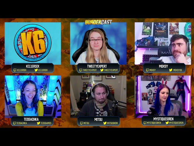 Bordercast Season Finale with K6, Moxsy, TweetyExpert, and MystiqueSiren!