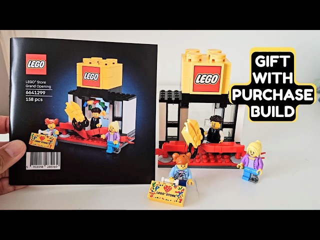 Building the LEGO Store Grand Opening Gift Together