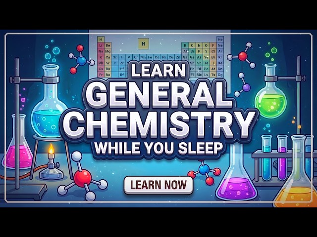 General Chemistry for Sleep: The Building Blocks of Matter To Fall Asleep To