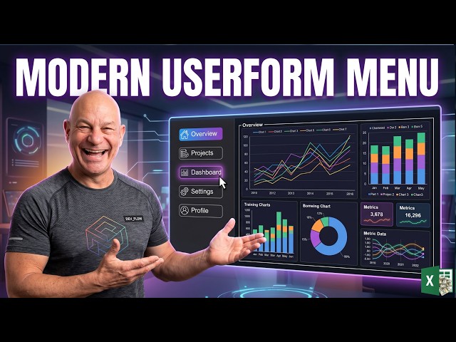 How To Create A Modern Userform In Excel