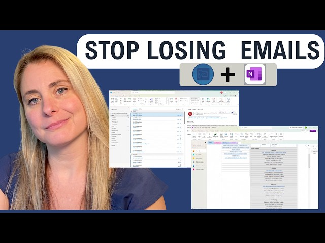 How I connect Outlook and OneNote Stop Losing Important Emails