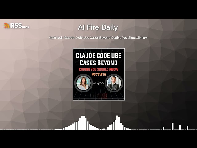#576 Neil: Claude Code Use Cases Beyond Coding You Should Know