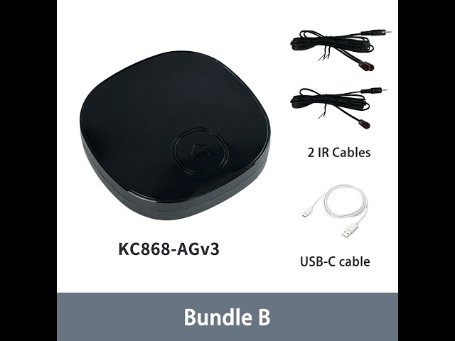 KC868-AGv3 Smart IR Controller FOR ESP32-S3 + Home Assistant Demo