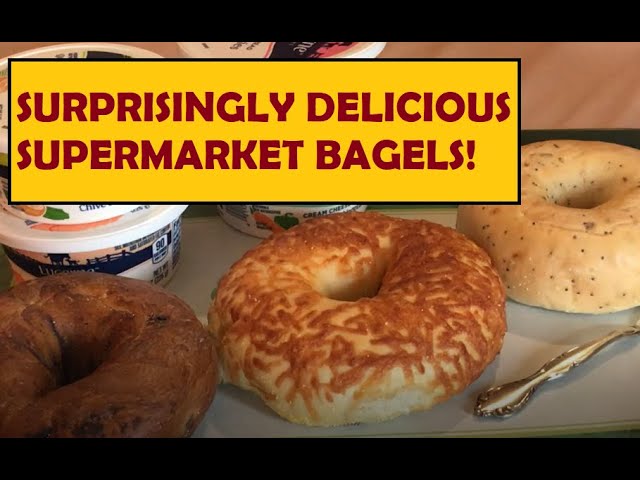 Best Supermarket Bakery Bagel Review