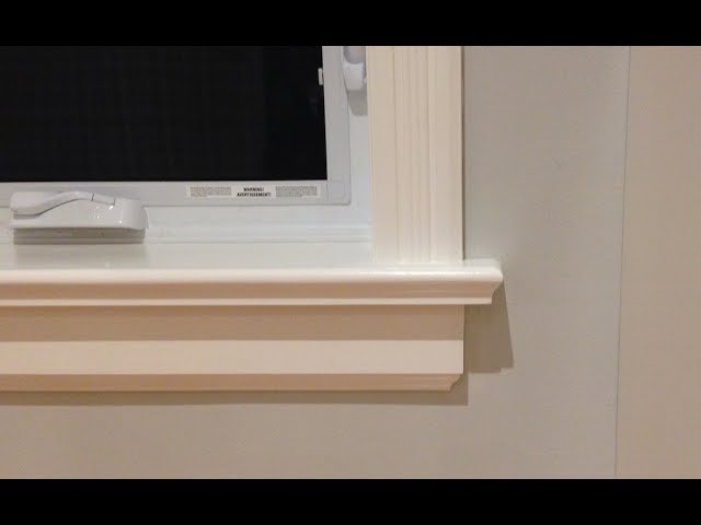 How to Make Window Sills & Apron | Woodworking Finish Carpentry
