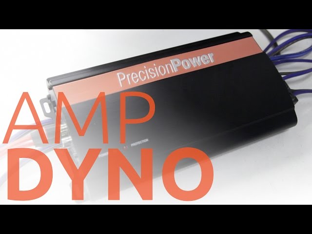 Precision Power i520.4 Car Amplifier Dyno Test | SMD D'Amore AD-1